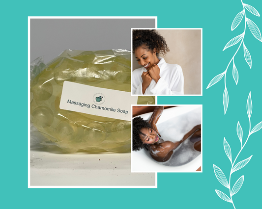 Massaging Chamomile Soap